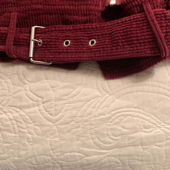 Free People Maroon Corduroy Jacket - Picture 6 of 14